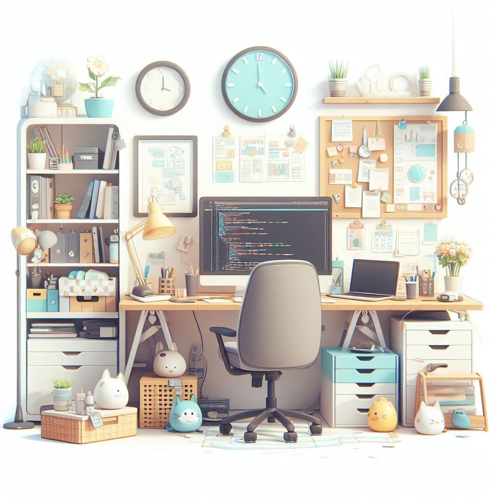 neutral workspace